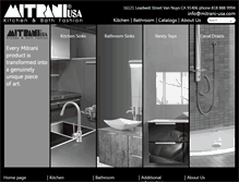 Tablet Screenshot of mitrani-usa.com